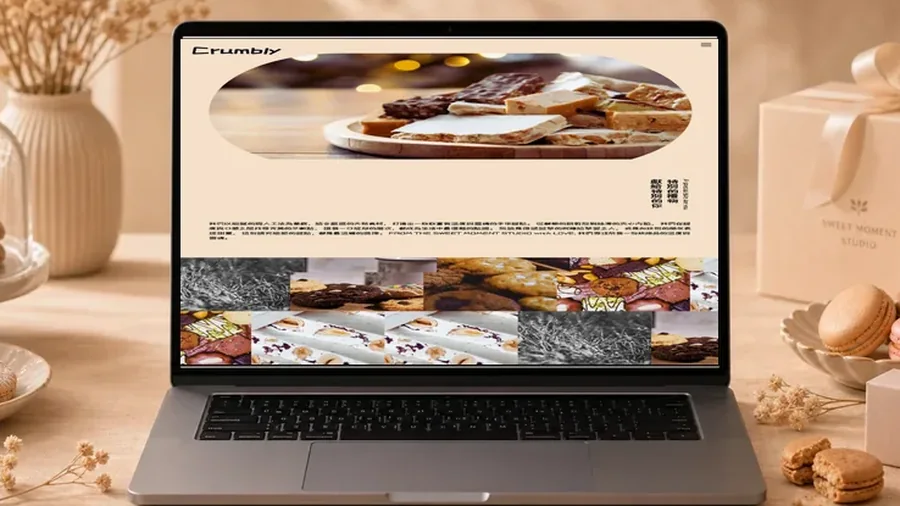 法式手作甜點工作室 範本預覽圖